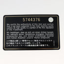 CHANEL Tote Bag Nylon Gray Silver CC Auth bs29478-12