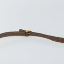 GUCCI GG Supreme Web Sherry Line Shoulder Bag PVC Beige Gold Red Auth bs29489-8