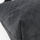 GUCCI GG Supreme Tote Bag PVC Leather 2way Black 162785 Auth bs29492-9