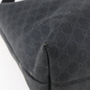 GUCCI GG Supreme Tote Bag PVC Leather 2way Black 162785 Auth bs29492-18