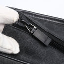 GUCCI GG Supreme Tote Bag PVC Leather 2way Black 162785 Auth bs29492-10