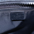 GUCCI GG Supreme Tote Bag PVC Leather 2way Black 162785 Auth bs29492-20