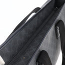 GUCCI GG Supreme Tote Bag PVC Leather 2way Black 162785 Auth bs29492-6