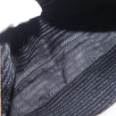 PRADA Shoulder Bag Leather Gray Gold Auth bs29496-11