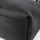 SAINT LAURENT Camouflage Tote Bag Leather Black Gray Auth bs29497-15