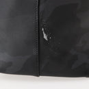 SAINT LAURENT Camouflage Tote Bag Leather Black Gray Auth bs29497-6