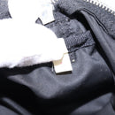 PRADA Boston Bag Nylon Black Silver Auth bs29500-12