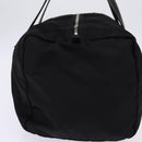 PRADA Boston Bag Nylon Black Silver Auth bs29500-4
