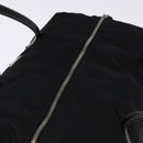 PRADA Boston Bag Nylon Black Silver Auth bs29500-6