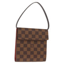 LOUIS VUITTON Damier Ebene CD Holder Pouch N62935 LV Auth bs29503-1