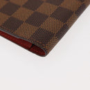 LOUIS VUITTON Damier Ebene CD Holder Pouch N62935 LV Auth bs29503-15