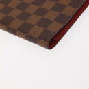 LOUIS VUITTON Damier Ebene CD Holder Pouch N62935 LV Auth bs29503-16