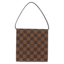 LOUIS VUITTON Damier Ebene CD Holder Pouch N62935 LV Auth bs29503-2