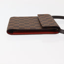 LOUIS VUITTON Damier Ebene CD Holder Pouch N62935 LV Auth bs29503-5