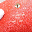 LOUIS VUITTON Monogram Empreinte Portefeuille Curieuse Red M60300 Auth bs29504-18