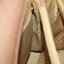 GUCCI Bamboo Hand Bag Suede Brown Gold 002 2855 0322 0 Auth bs29507-17