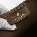 GUCCI GG Supreme Web Sherry Line Tote Bag PVC Beige Red 39 02 003 Auth bs29508-15