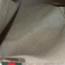 GUCCI GG Supreme Web Sherry Line Tote Bag PVC Beige Red 39 02 003 Auth bs29508-16