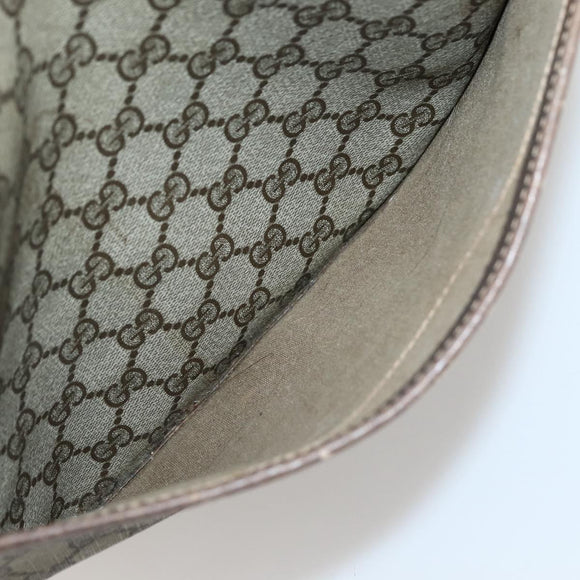 GUCCI GG Supreme Web Sherry Line Tote Bag PVC Beige Red 39 02 003 Auth bs29508