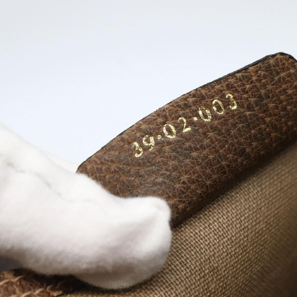 GUCCI GG Supreme Web Sherry Line Tote Bag PVC Beige Red 39 02 003 Auth bs29508