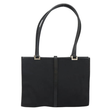 GUCCI Jackie Shoulder Bag Nylon Black Silver 002 1073 3444 Auth bs29509 - 0