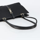 GUCCI Jackie Shoulder Bag Nylon Black Silver 002 1073 3444 Auth bs29509-7