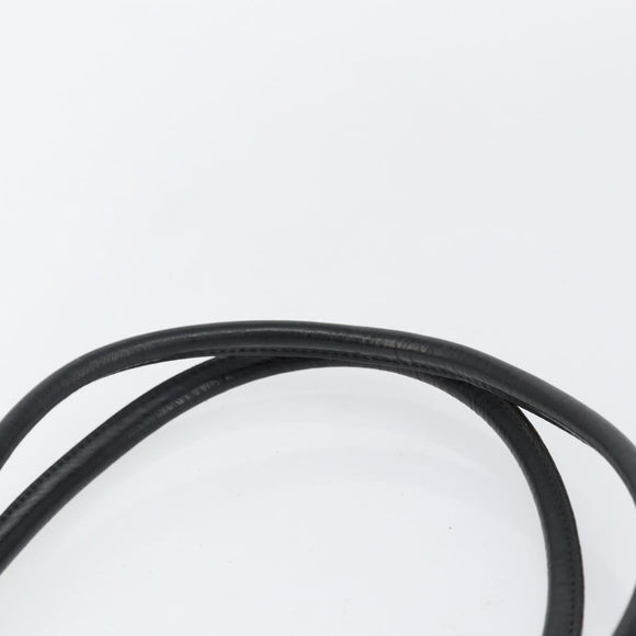 GUCCI Jackie Shoulder Bag Nylon Black Silver 002 1073 3444 Auth bs29509