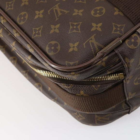 LOUIS VUITTON Monogram Satellite 60 Boston Bag M23354 LV Auth bs29510