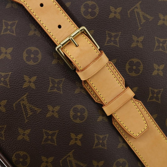 LOUIS VUITTON Monogram Satellite 60 Boston Bag M23354 LV Auth bs29510