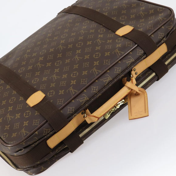 LOUIS VUITTON Monogram Satellite 60 Boston Bag M23354 LV Auth bs29510