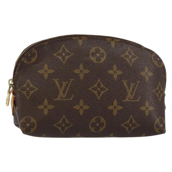LOUIS VUITTON Monogram Pochette Cosmetic PM Cosmetic Pouch M47515 Auth bs29513