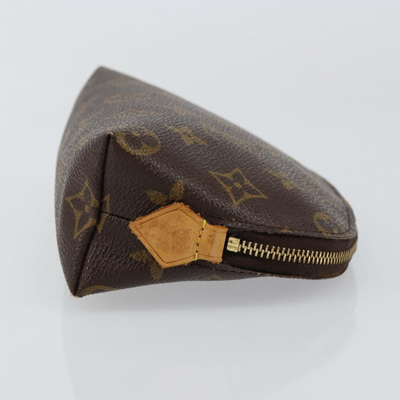 LOUIS VUITTON Monogram Pochette Cosmetic PM Cosmetic Pouch M47515 Auth bs29513