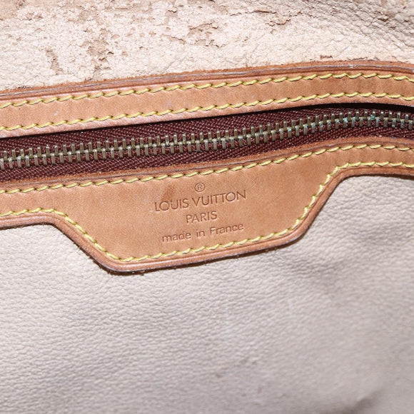 LOUIS VUITTON Monogram Bucket GM Shoulder Bag M42236 LV Auth bs29520