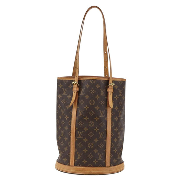 LOUIS VUITTON Monogram Bucket GM Shoulder Bag M42236 LV Auth bs29520