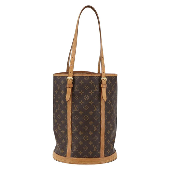LOUIS VUITTON Monogram Bucket GM Shoulder Bag M42236 LV Auth bs29520