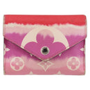 LOUIS VUITTON Escal Portefeuille Victorine Wallet Red M68842 LV Auth bs29522-13