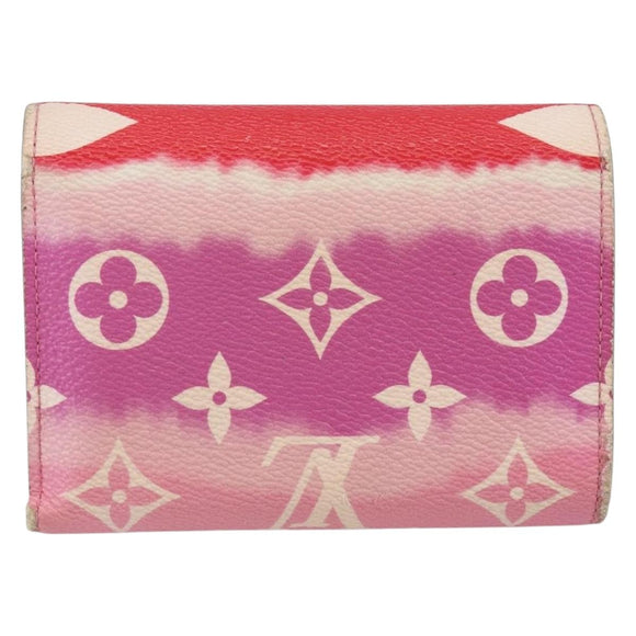 LOUIS VUITTON Escal Portefeuille Victorine Wallet Red M68842 LV Auth bs29522