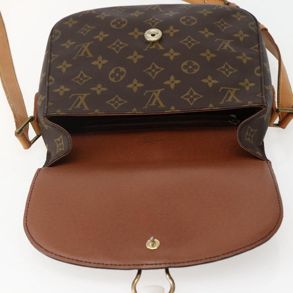 LOUIS VUITTON Monogram Saint Cloud GM Shoulder Bag M51242 LV Auth bs29526