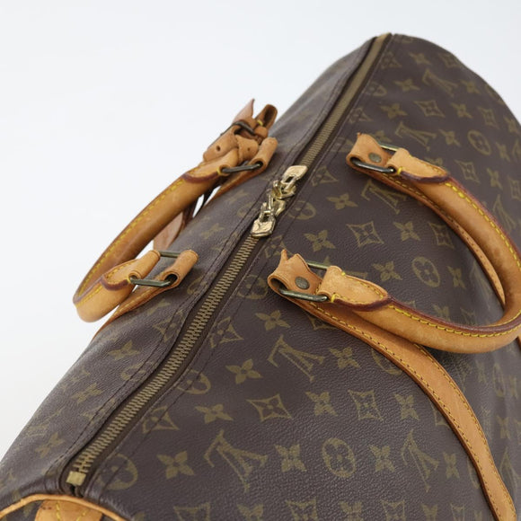 LOUIS VUITTON Monogram Keepall 50 Boston Bag M41426 LV Auth bs29527