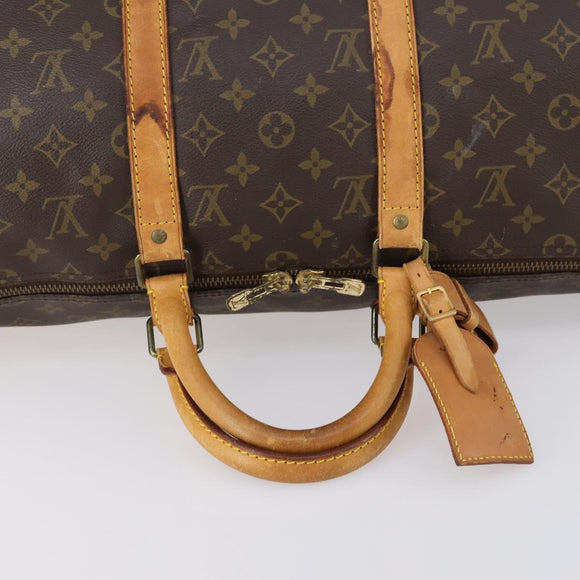 LOUIS VUITTON Monogram Keepall 50 Boston Bag M41426 LV Auth bs29527