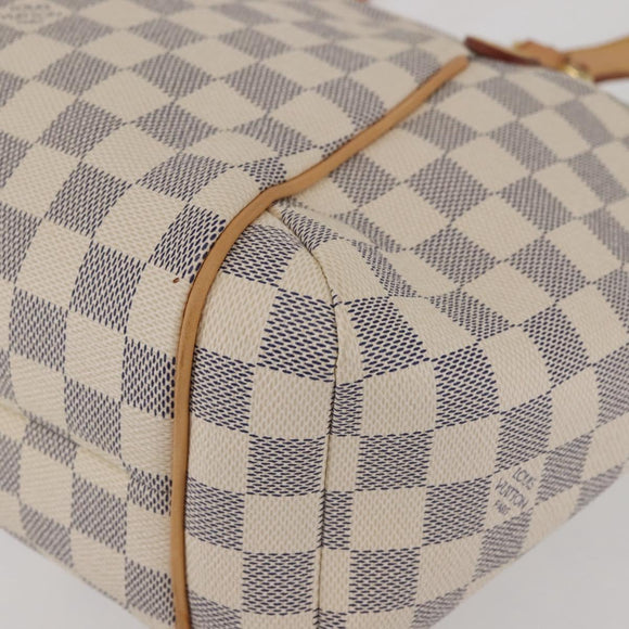 LOUIS VUITTON Damier Azur Totally PM Tote Bag N51261 LV Auth bs29529