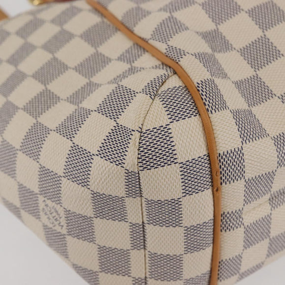 LOUIS VUITTON Damier Azur Totally PM Tote Bag N51261 LV Auth bs29529