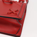 LOEWE Shoulder Bag Leather Brown Gold Auth bs29532-16