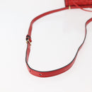 LOEWE Shoulder Bag Leather Brown Gold Auth bs29532-7