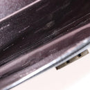 LOEWE Briefcase Leather Dark Brown Auth bs29533-11