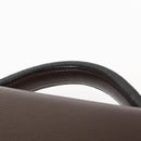 LOEWE Briefcase Leather Dark Brown Auth bs29533-8