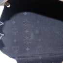 MCM Logogram Vicetos Mini Boston Bag PVC 2way Black Gold Auth bs29534-11