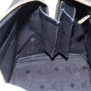 MCM Logogram Vicetos Mini Boston Bag PVC 2way Black Gold Auth bs29534-20