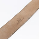 GUCCI GG Canvas Belt 33.5""-37.4"" Beige Auth bs29540-11