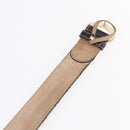 GUCCI GG Canvas Belt 33.5""-37.4"" Beige Auth bs29540-13